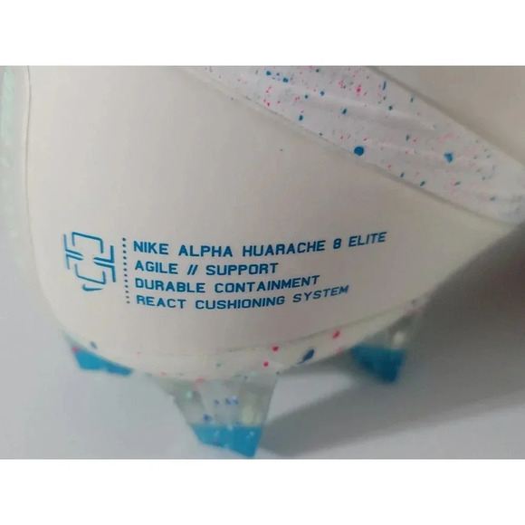 Nike Huarache 8 Elite Limited Edition Lacrosse Cleats Men's Size 13 - New No Box - Picture 12 of 16